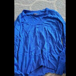 Womens Size XL The Limited Brand Blue Shirt